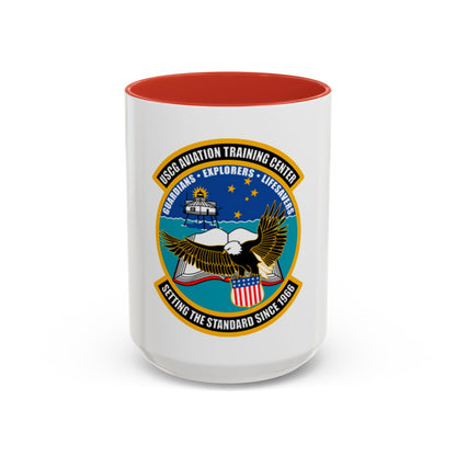 ATC Mobile AL   Aviation Training Center (U.S. Coast Guard) Accent Coffee Mug
