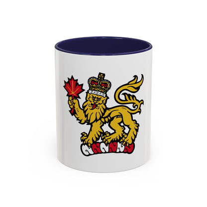 Canadian Crest - Accent Coffee Mug