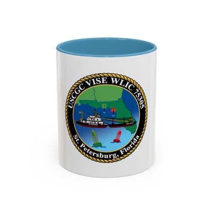USCGC VISE WLIC 75305 (U.S. Coast Guard) Accent Coffee Mug