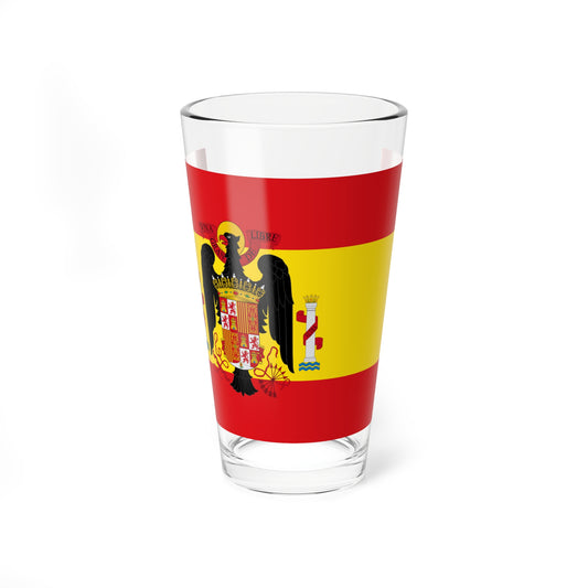 Flag of Spain 1945-1977 (Spain) Pint Glass 16oz