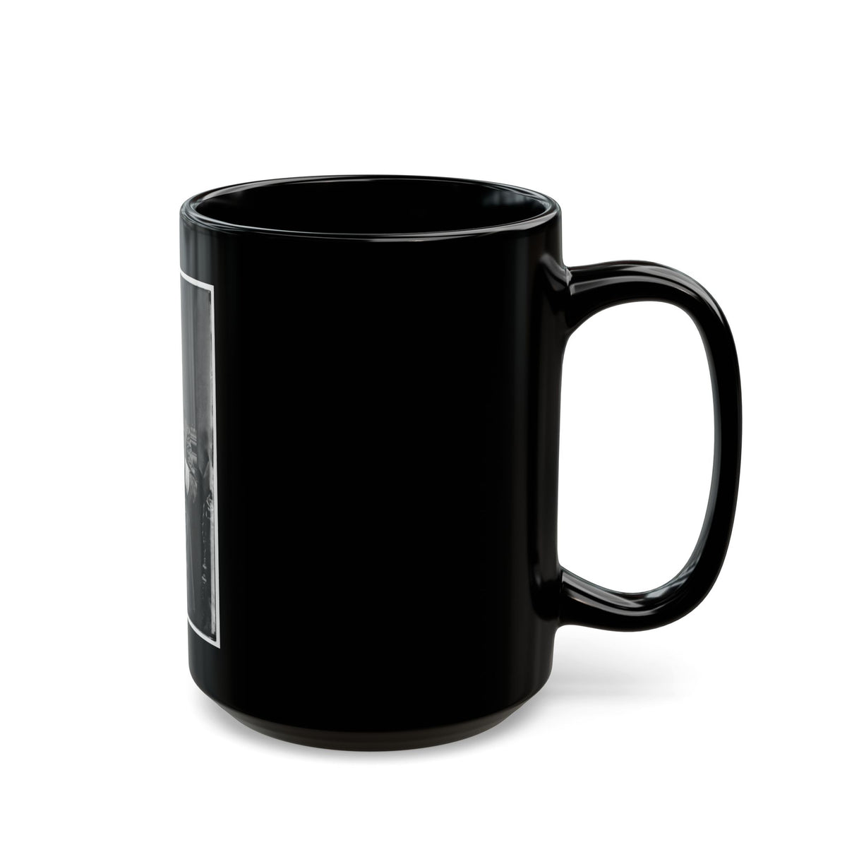 Portrait Of Commodore William D. Porter, Officer Of The Federal Navy (U.S. Civil War) Black Coffee Mug