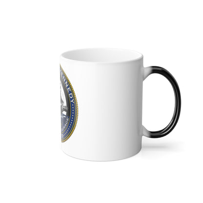 CVN 79 USS John F Kennedy (U.S. Navy) Color Changing Mug 11oz