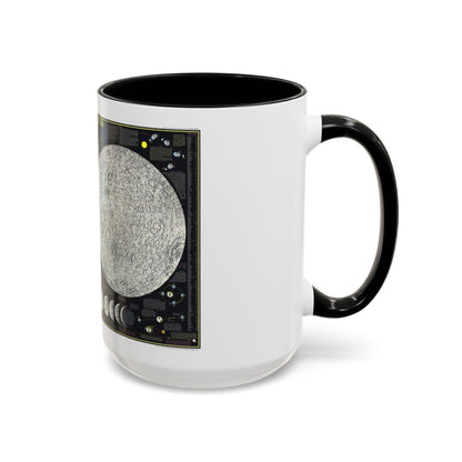 Space - The Moon (1969) (Map) Accent Coffee Mug