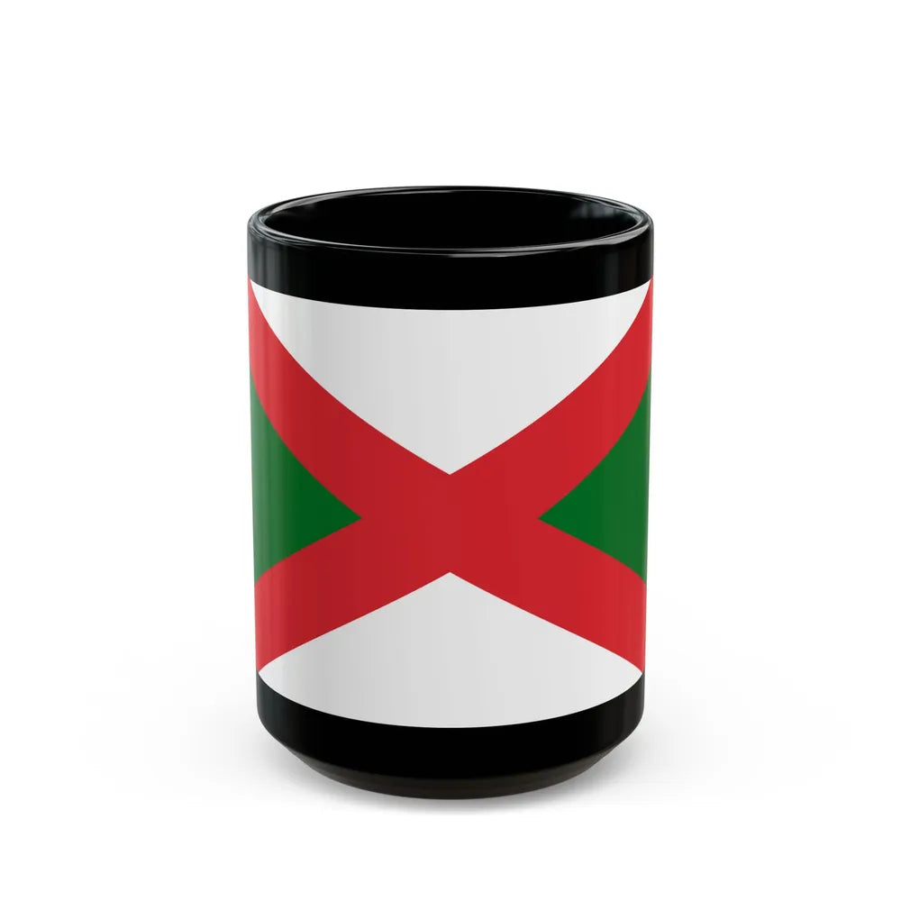 Flag of Bexhill UK - Black Coffee Mug-15oz-Go Mug Yourself