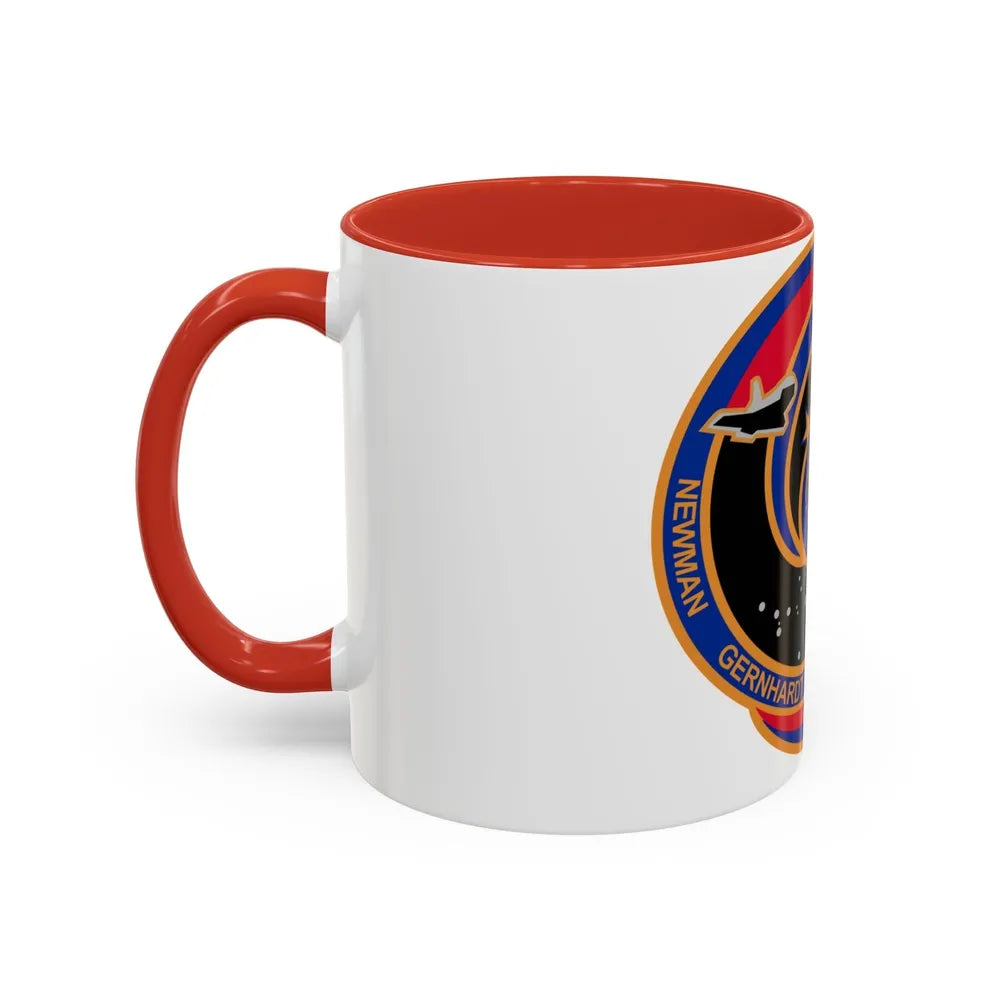 STS 69 (NASA) Accent Coffee Mug-Go Mug Yourself