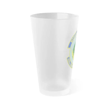 439th Aerospace Medicine Squadron (U.S. Air Force) Frosted Pint Glass 16oz - Go Mug Yourself