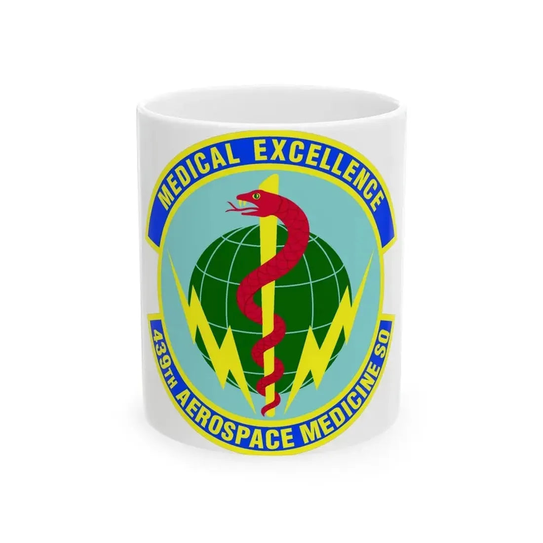 439th Aerospace Medicine Squadron (U.S. Air Force) White Coffee Mug 11oz - Go Mug Yourself