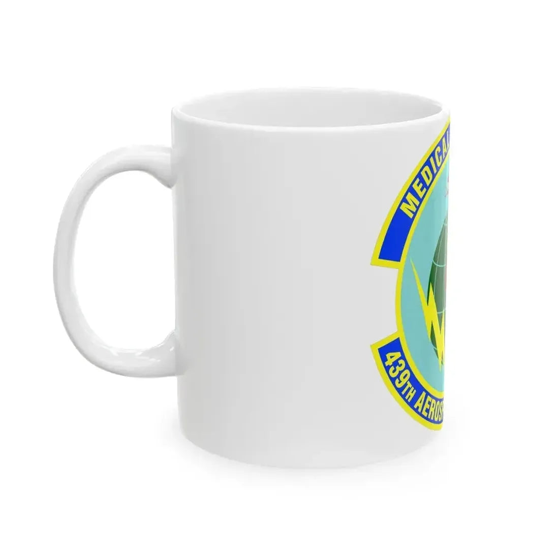 439th Aerospace Medicine Squadron (U.S. Air Force) White Coffee Mug - Go Mug Yourself