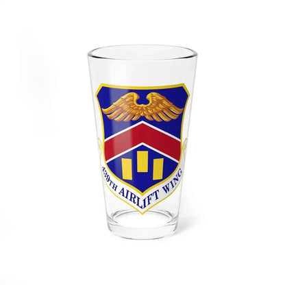 439th Airlift Wing (U.S. Air Force) Pint Glass 16oz 16oz - Go Mug Yourself