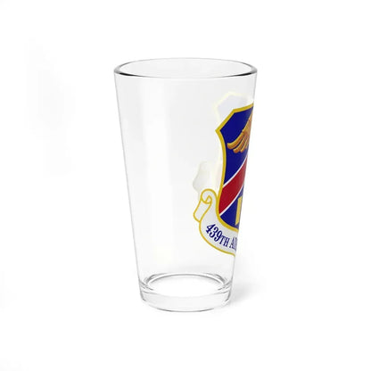 439th Airlift Wing (U.S. Air Force) Pint Glass 16oz - Go Mug Yourself