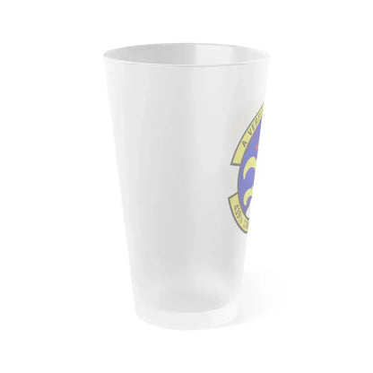 439th Communications Squadron (U.S. Air Force) Frosted Pint Glass 16oz - Go Mug Yourself