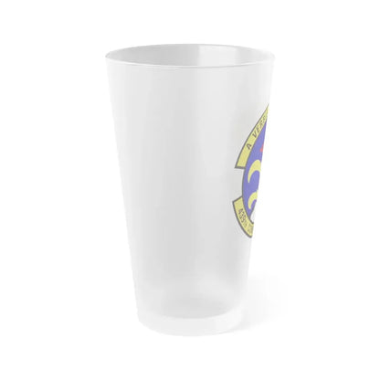 439th Communications Squadron (U.S. Air Force) Frosted Pint Glass 16oz - Go Mug Yourself