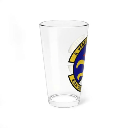 439th Communications Squadron (U.S. Air Force) Pint Glass 16oz - Go Mug Yourself