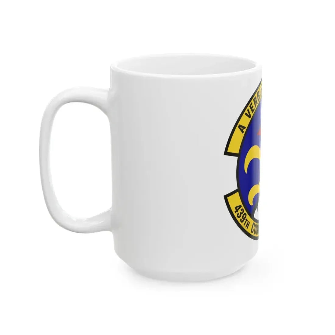 439th Communications Squadron (U.S. Air Force) White Coffee Mug - Go Mug Yourself