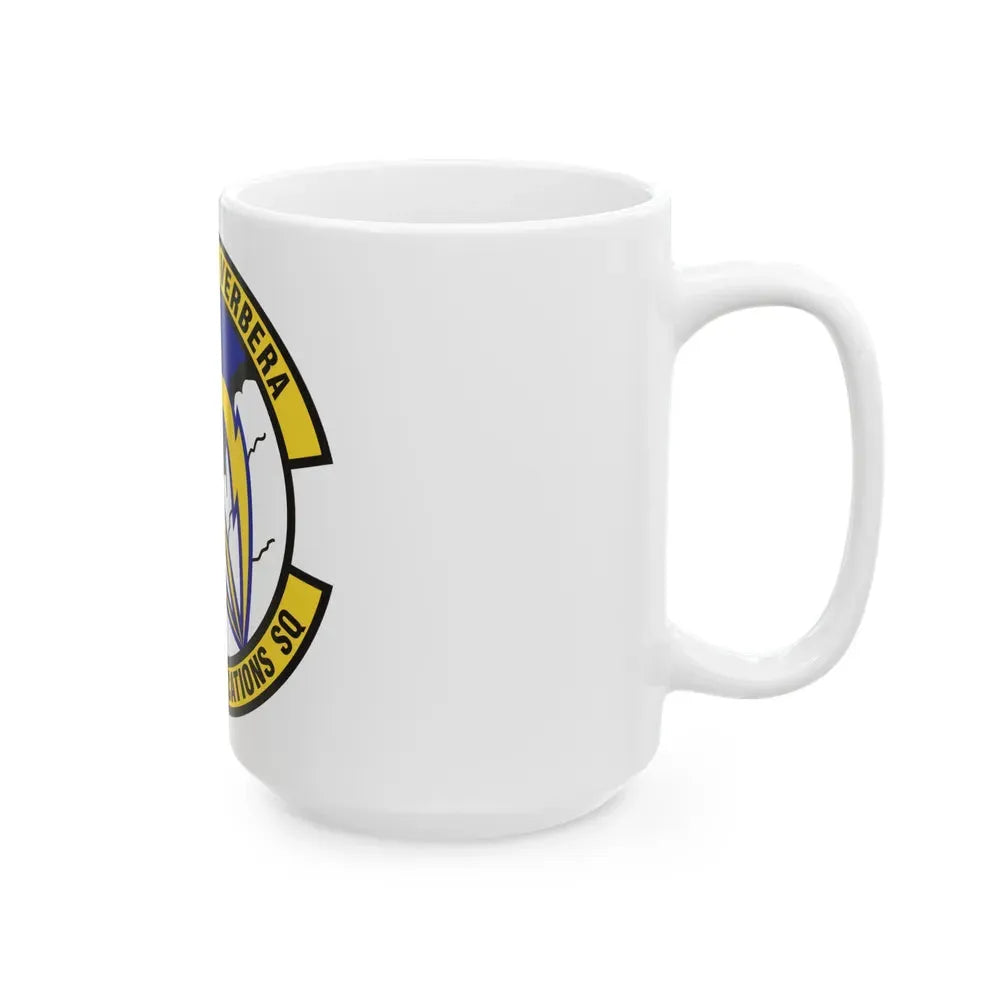 439th Communications Squadron (U.S. Air Force) White Coffee Mug - Go Mug Yourself