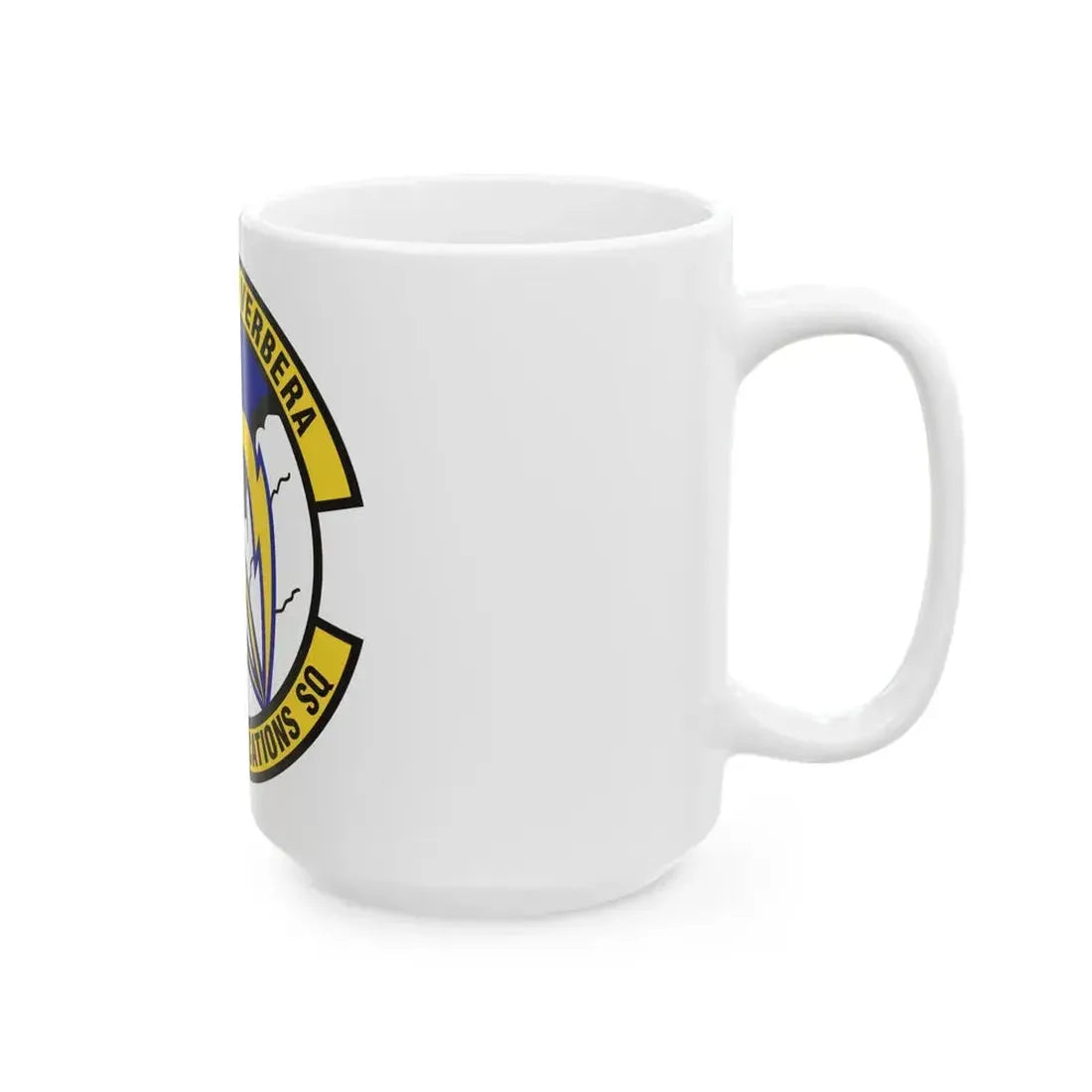 439th Communications Squadron (U.S. Air Force) White Coffee Mug - Go Mug Yourself