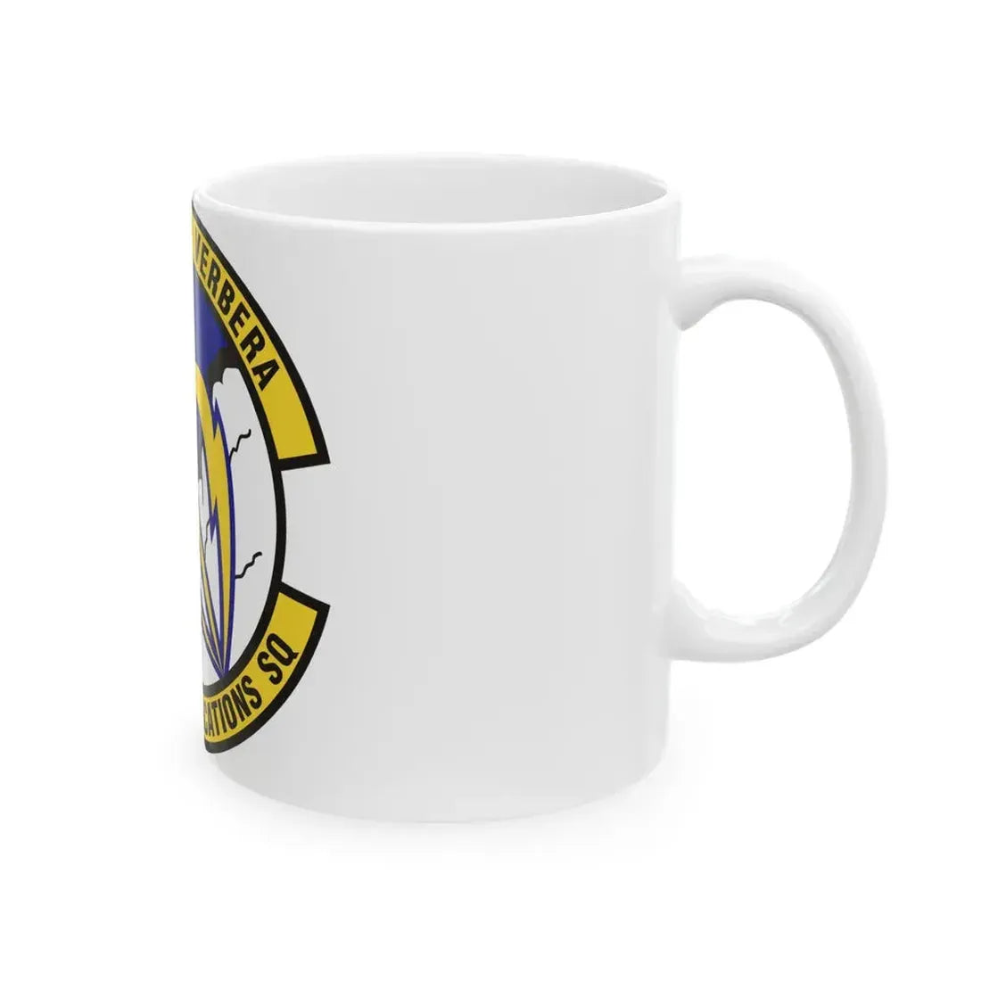 439th Communications Squadron (U.S. Air Force) White Coffee Mug - Go Mug Yourself
