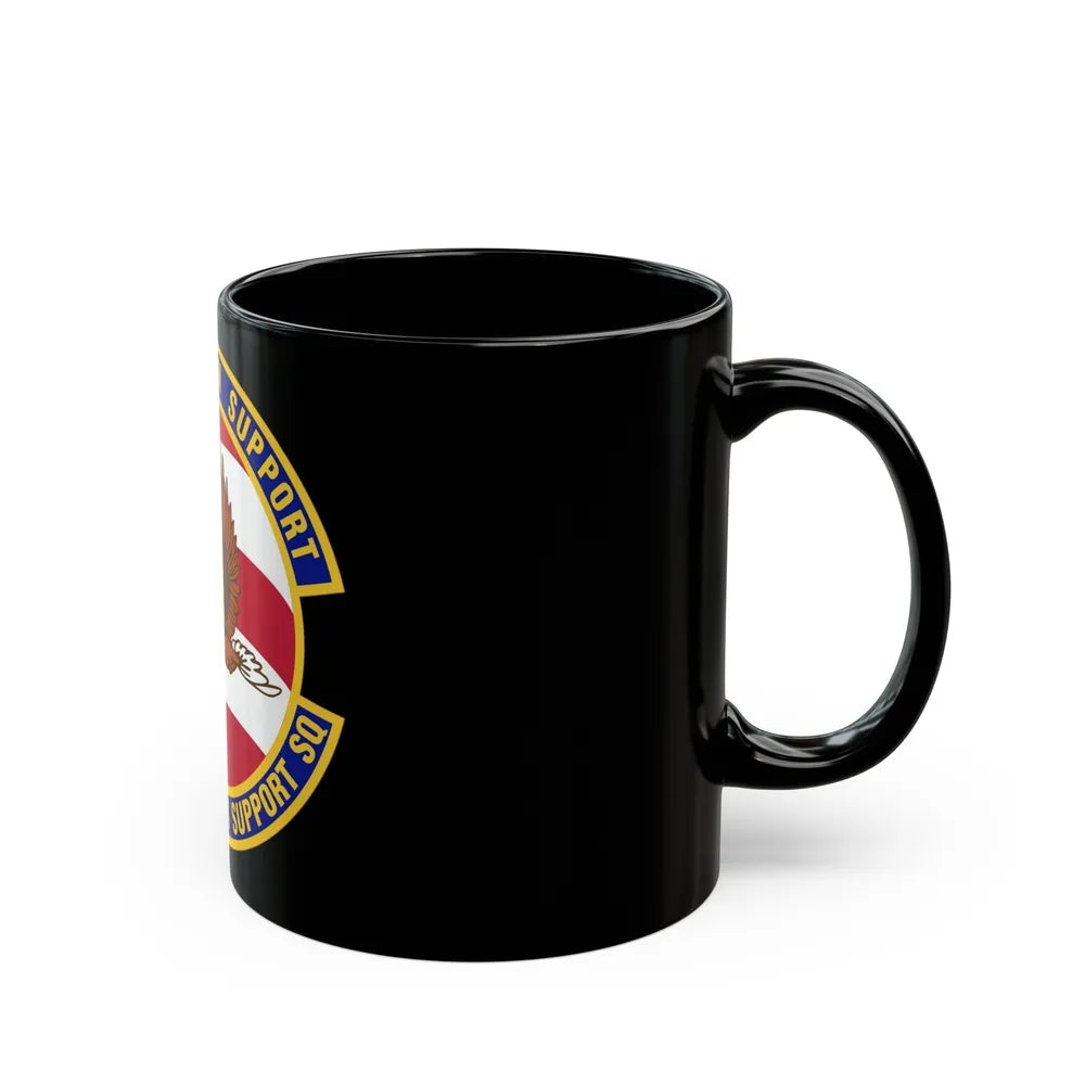 439th Operations Support Squadron (U.S. Air Force) Black Coffee Mug-Go Mug Yourself