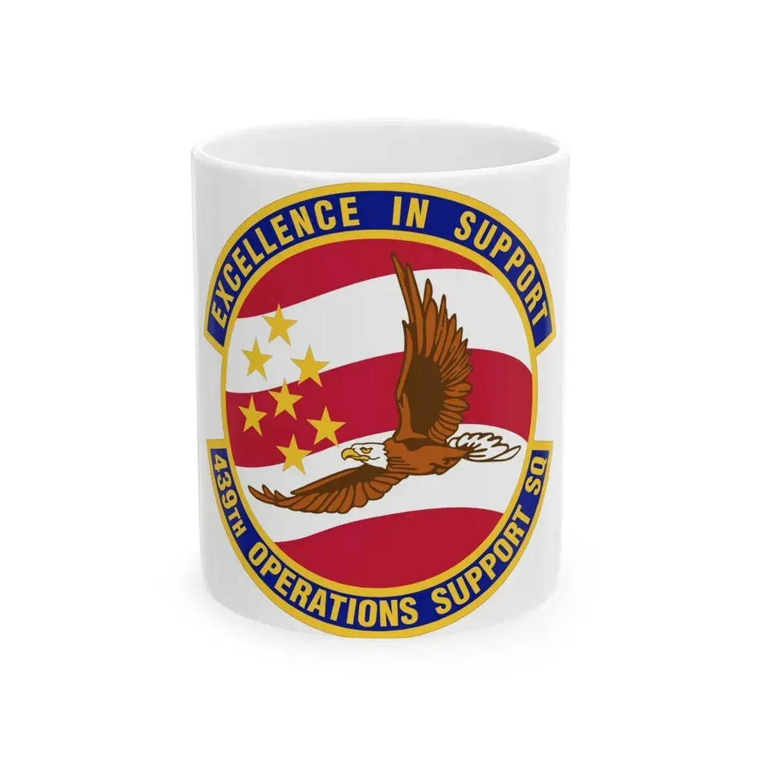 439th Operations Support Squadron (U.S. Air Force) White Coffee Mug 11oz - Go Mug Yourself
