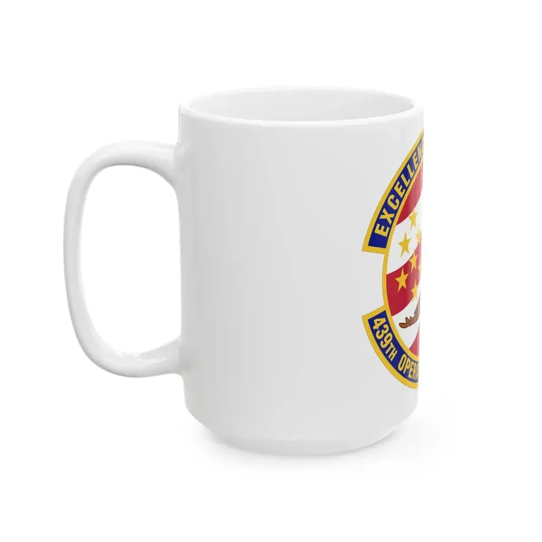 439th Operations Support Squadron (U.S. Air Force) White Coffee Mug - Go Mug Yourself