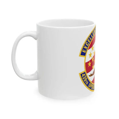439th Operations Support Squadron (U.S. Air Force) White Coffee Mug - Go Mug Yourself