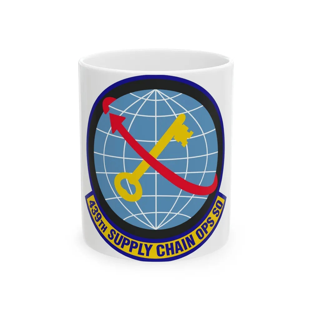 439th Supply Chain Operations Squadron (U.S. Air Force) White Coffee Mug-11oz-Go Mug Yourself