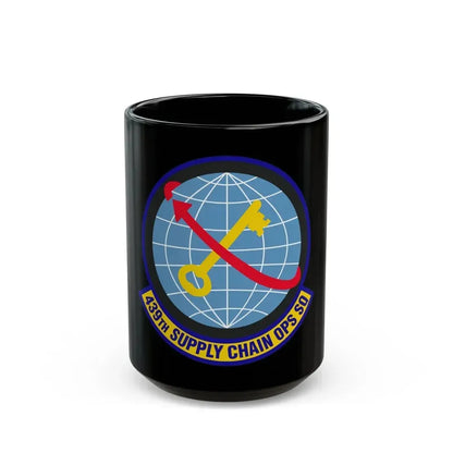 439th Supply Chain Operations Squadron (U.S. Air Force) Black Coffee Mug 15oz - Go Mug Yourself