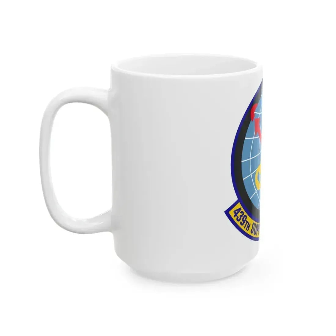 439th Supply Chain Operations Squadron (U.S. Air Force) White Coffee Mug - Go Mug Yourself