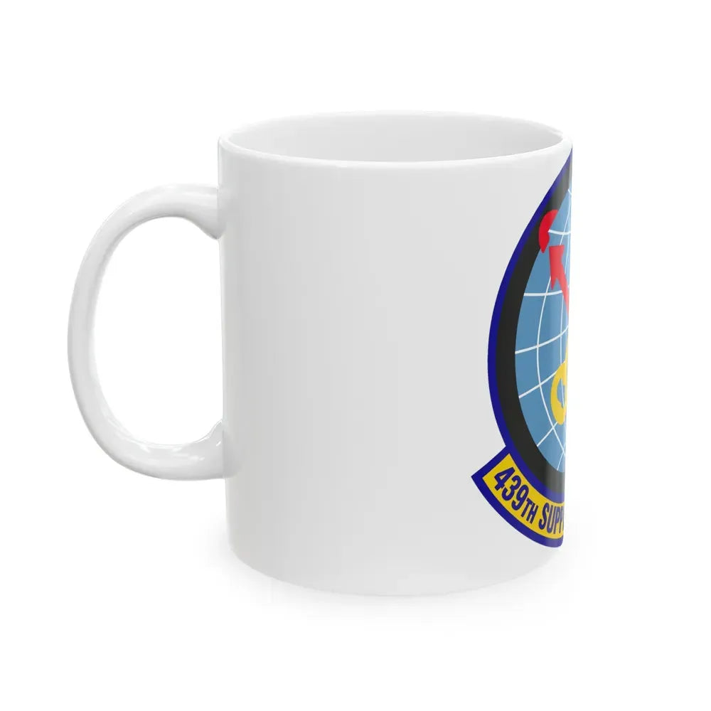 439th Supply Chain Operations Squadron (U.S. Air Force) White Coffee Mug - Go Mug Yourself