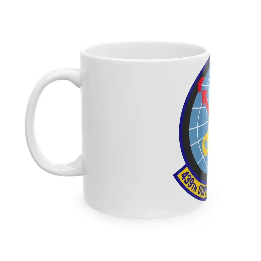 439th Supply Chain Operations Squadron (U.S. Air Force) White Coffee Mug - Go Mug Yourself