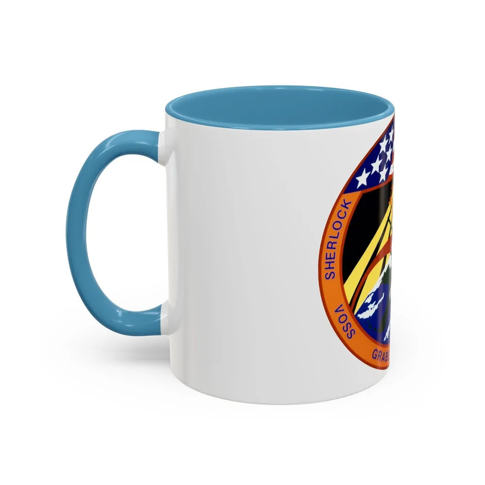 STS 57 (NASA) Accent Coffee Mug-Go Mug Yourself