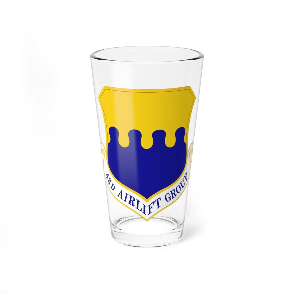 43d Airlift Group (U.S. Air Force) Pint Glass 16oz-16oz-Go Mug Yourself