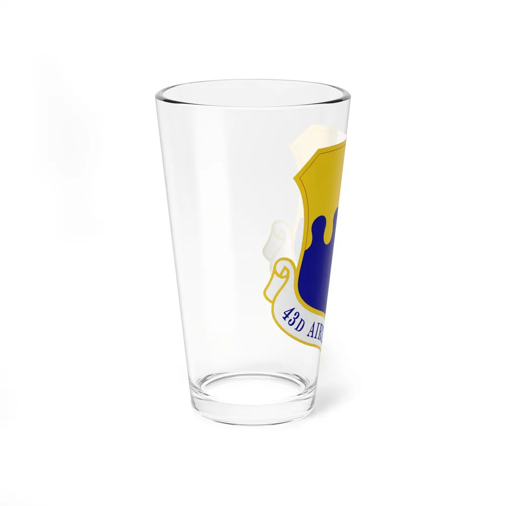 43d Airlift Group (U.S. Air Force) Pint Glass 16oz-Go Mug Yourself