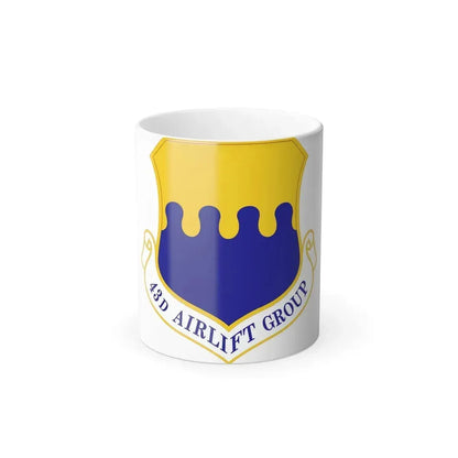 43d Airlift Group (U.S. Air Force) Color Changing Coffee Mug 11oz - Go Mug Yourself