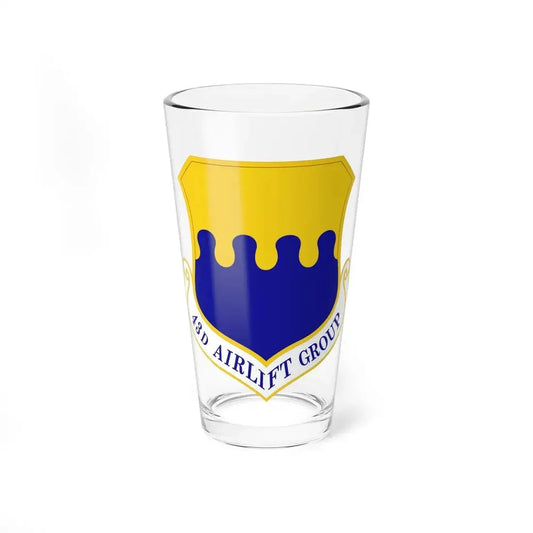 43d Airlift Group (U.S. Air Force) Pint Glass 16oz 16oz - Go Mug Yourself
