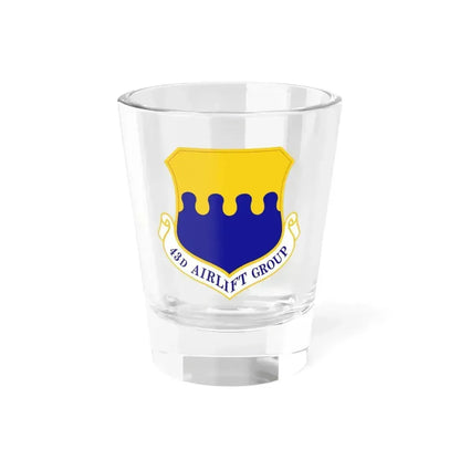 43d Airlift Group (U.S. Air Force) Shot Glass 1.5oz 1.5oz - Go Mug Yourself