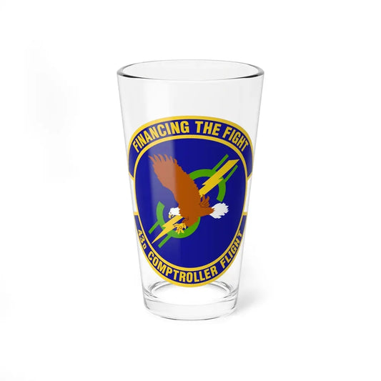 43d Comptroller Flight (U.S. Air Force) Pint Glass 16oz 16oz - Go Mug Yourself
