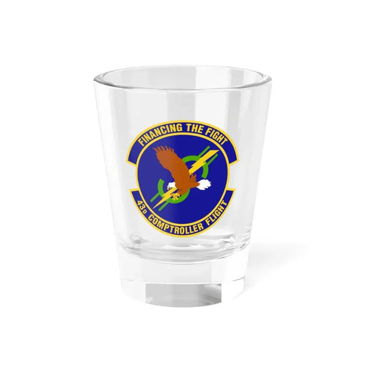 43d Comptroller Flight (U.S. Air Force) Shot Glass 1.5oz 1.5oz - Go Mug Yourself