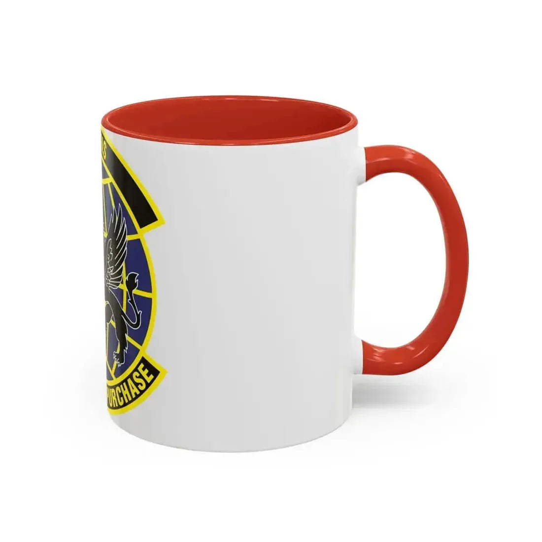 43d Contracting Squadron (U.S. Air Force) Accent Coffee Mug - Go Mug Yourself