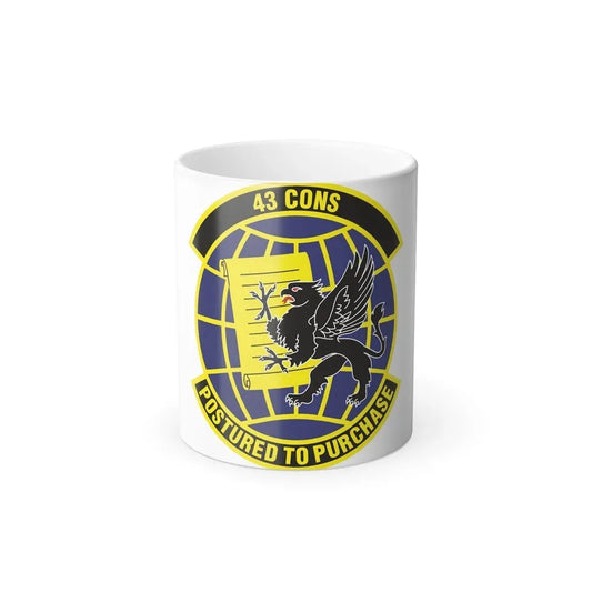 43d Contracting Squadron (U.S. Air Force) Color Changing Coffee Mug 11oz - Go Mug Yourself