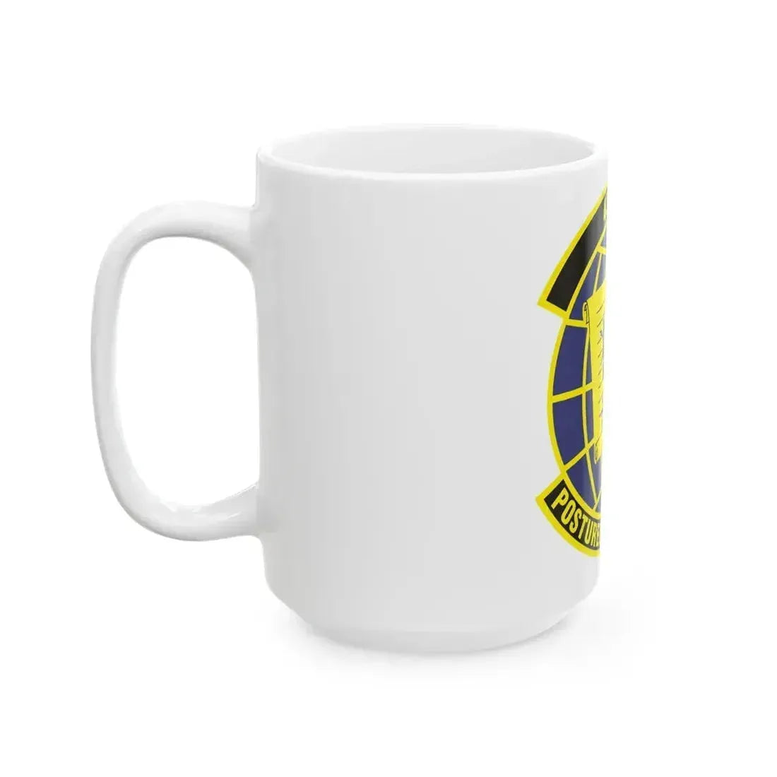 43d Contracting Squadron (U.S. Air Force) White Coffee Mug - Go Mug Yourself