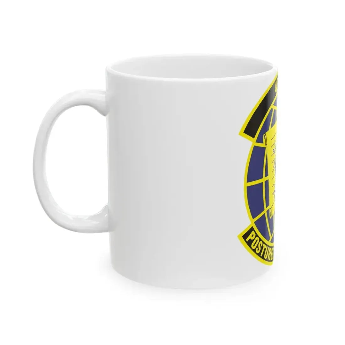 43d Contracting Squadron (U.S. Air Force) White Coffee Mug - Go Mug Yourself
