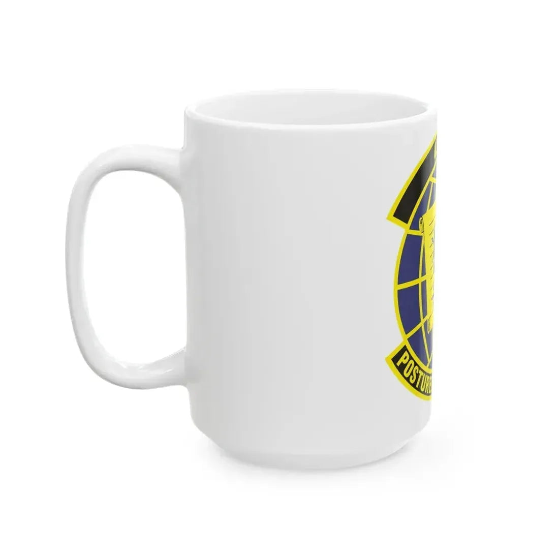43d Contracting Squadron (U.S. Air Force) White Coffee Mug - Go Mug Yourself