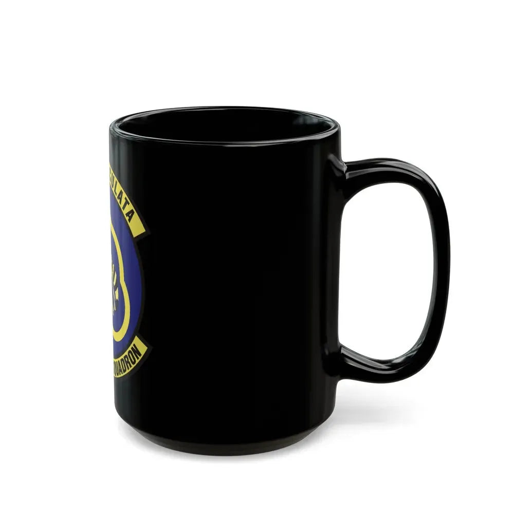 43d Fighter Squadron (U.S. Air Force) Black Coffee Mug - Go Mug Yourself