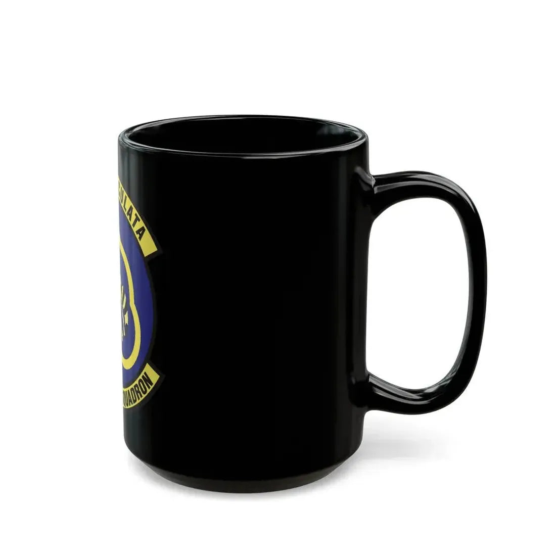 43d Fighter Squadron (U.S. Air Force) Black Coffee Mug - Go Mug Yourself