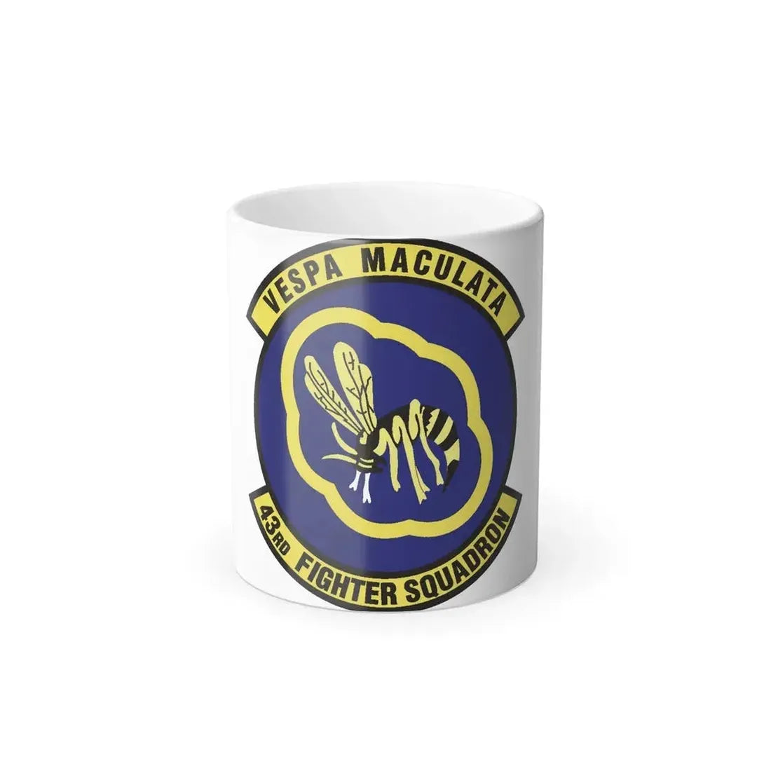 43d Fighter Squadron (U.S. Air Force) Color Changing Coffee Mug 11oz - Go Mug Yourself