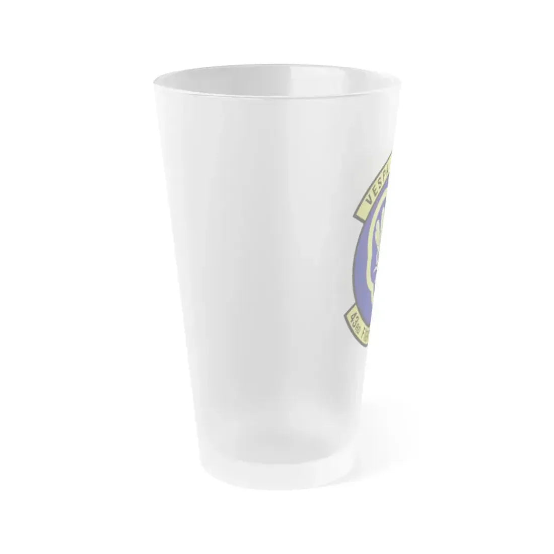 43d Fighter Squadron (U.S. Air Force) Frosted Pint Glass 16oz - Go Mug Yourself