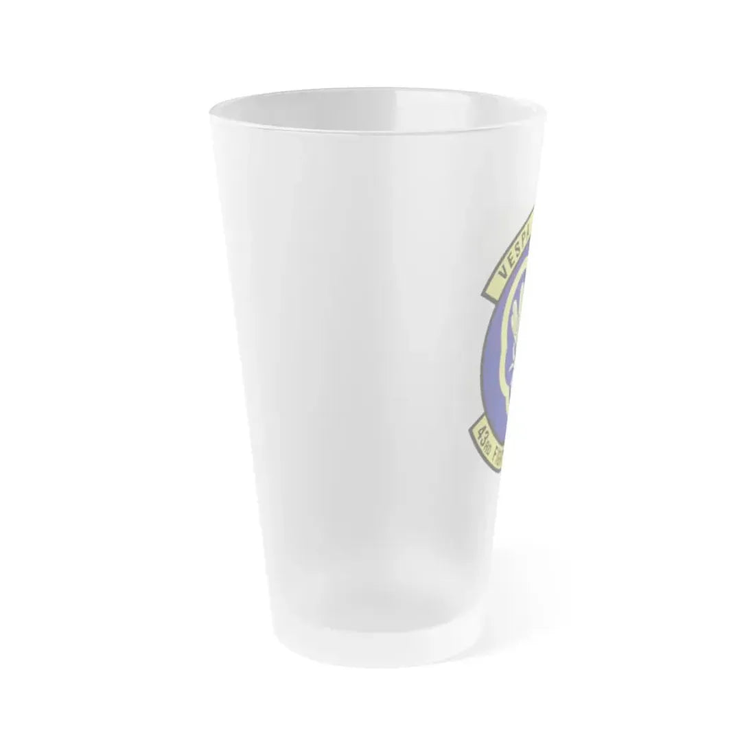 43d Fighter Squadron (U.S. Air Force) Frosted Pint Glass 16oz - Go Mug Yourself