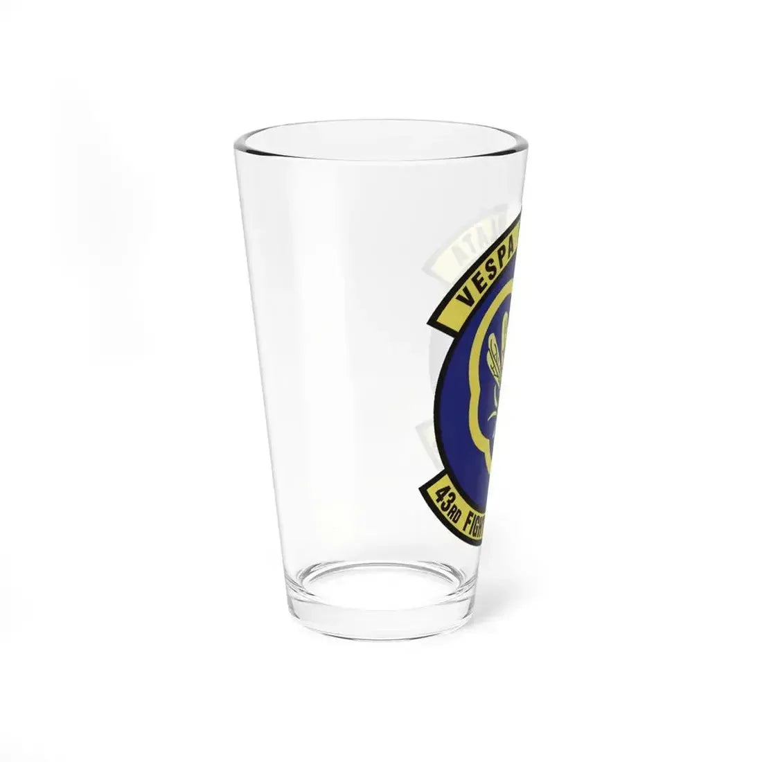 43d Fighter Squadron (U.S. Air Force) Pint Glass 16oz - Go Mug Yourself