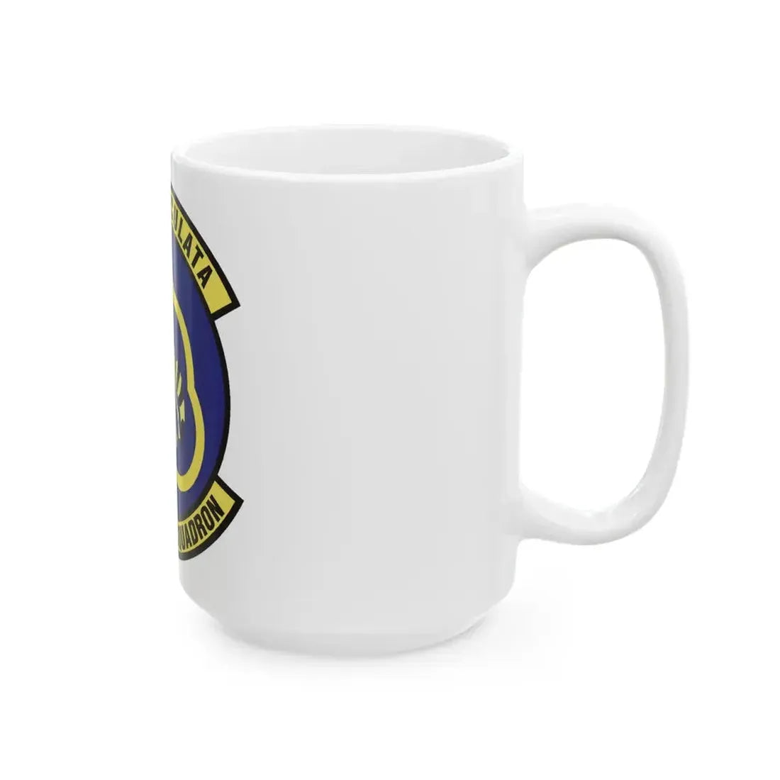 43d Fighter Squadron (U.S. Air Force) White Coffee Mug - Go Mug Yourself